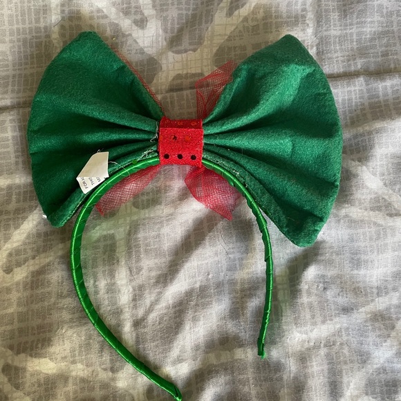 Pair of Two Christmas Bow Headbands - Picture 3 of 4